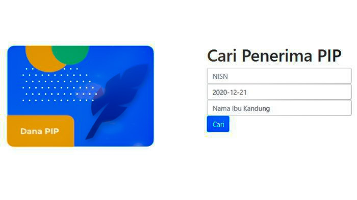 Cek Penerima Dana PIP Rp 1 Juta Untuk Pelajar / kemdikbud.go.id