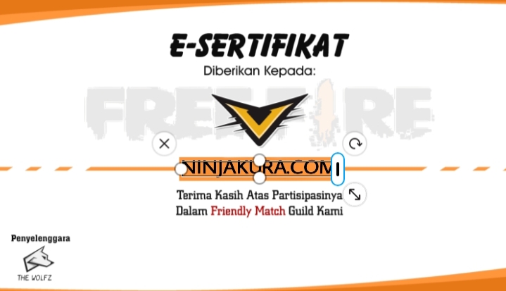 Download Polosan / Mentahan Sertifikat FF