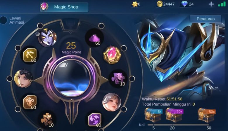Magic Point & Magic Whell Mobile Legends