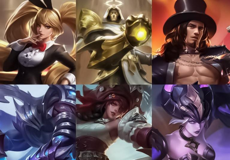 Skin Shop Rare Fragment Mobile Legends