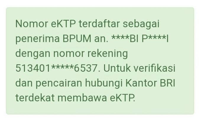 e-KTP Belum Terdaftar di eform.bri.co.id