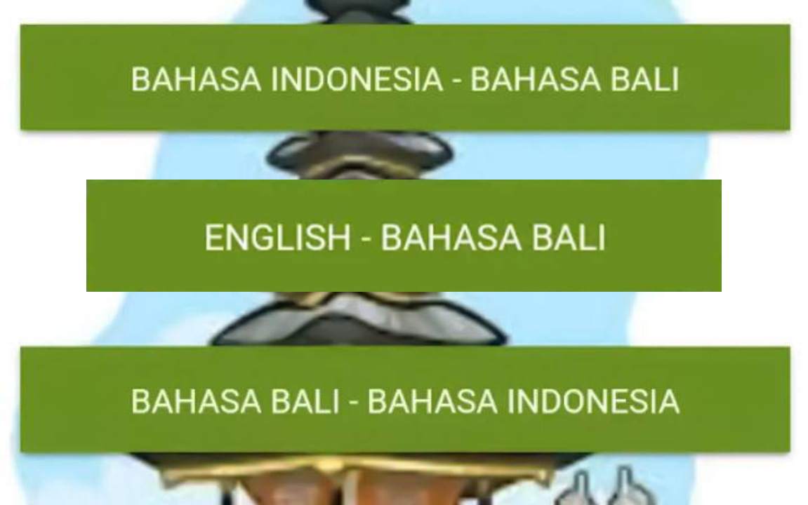 Aplikasi Penerjemah Bahasa Bali