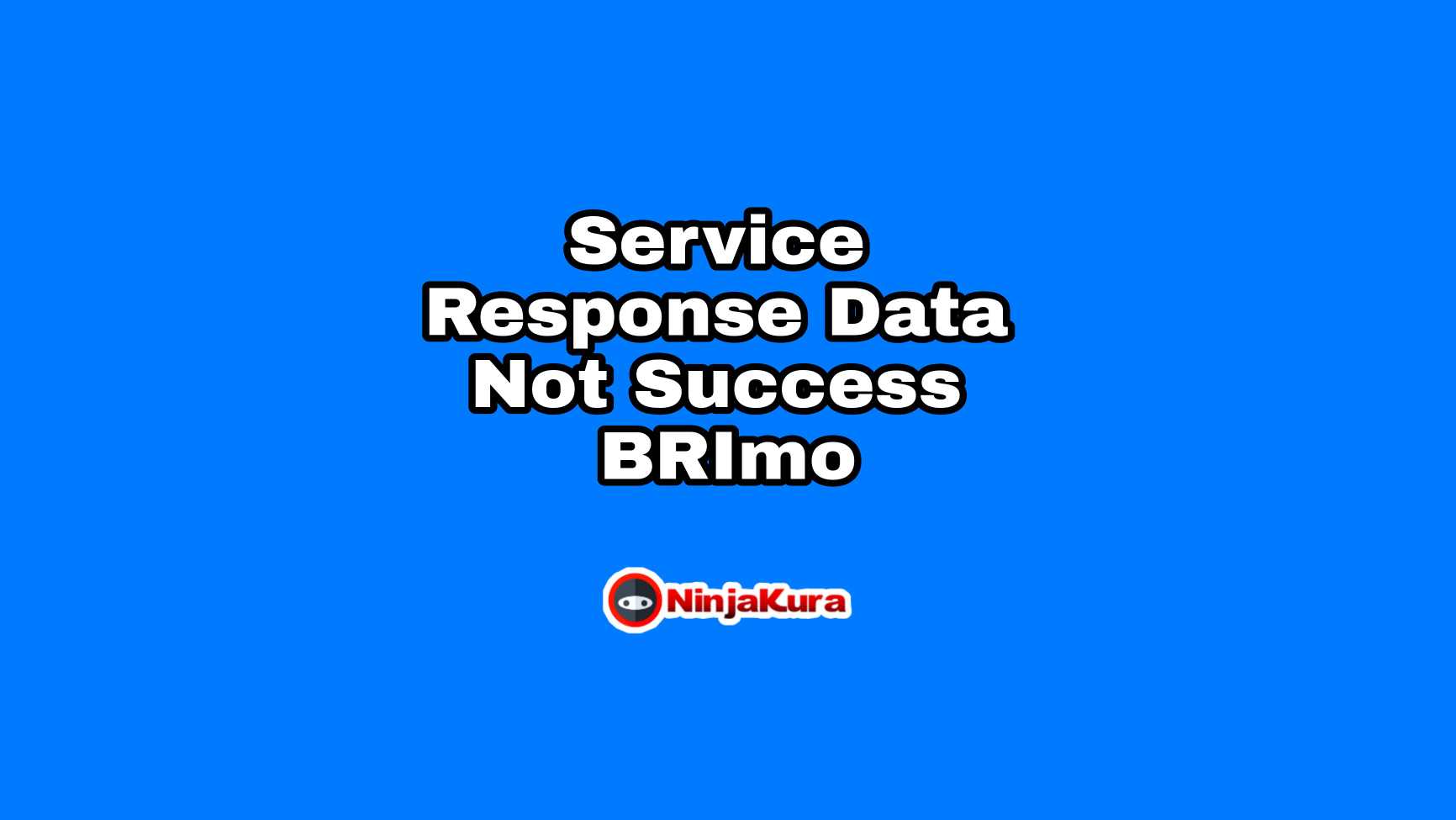 Service Response Data Not Success BRImo