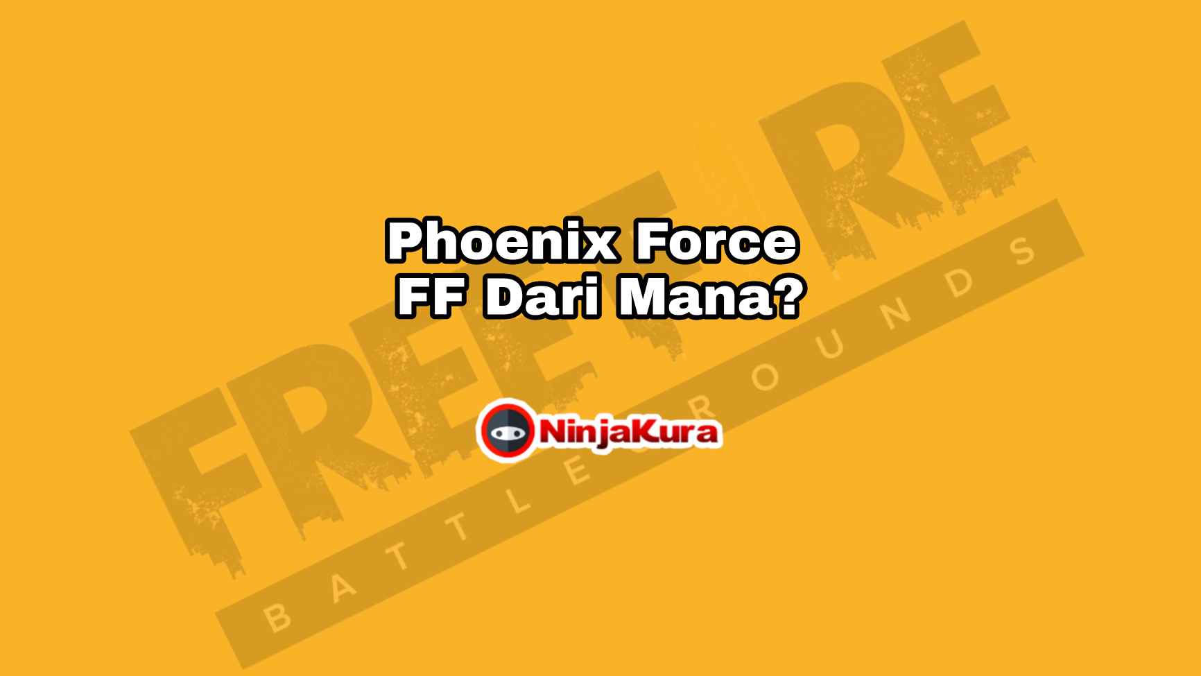 Phoenix Force FF Dari Mana