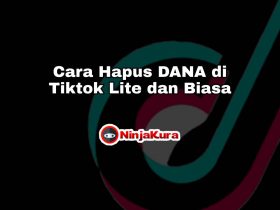 Cara Hapus Akun DANA di TikTok Lite dan Biasa